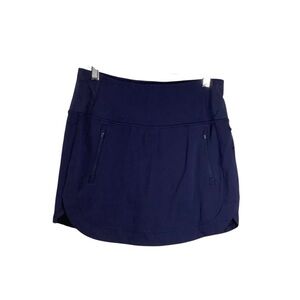 Athleta Navy Fairway Golf Skort
